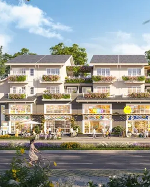 Phối cảnh Nhà phố đại lộ · 34 căn